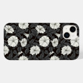 Coque Pour iPhone 14 Plus Coque de fleurs de lune coque iphone de l'accouple (Verso (horizontal))
