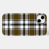Coque Pour iPhone 14 Plus Coque iphone Brown, noir et blanc plaqué HAMbWG (Verso (horizontal))