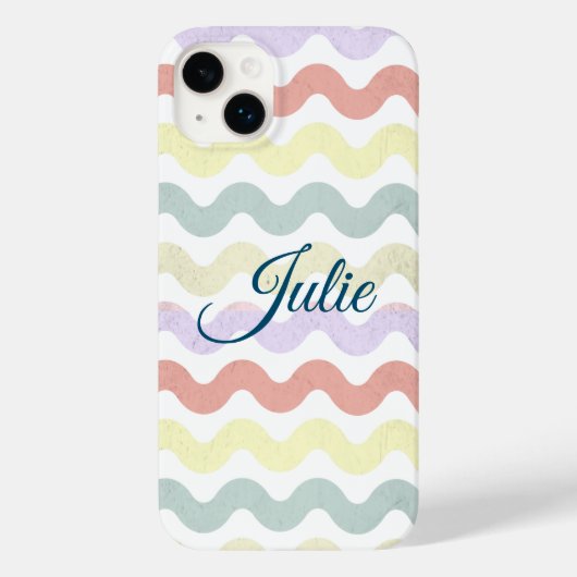 Coque Pour iPhone 14 Plus Coque iphone Coque-Mate (Pastels) (Verso)