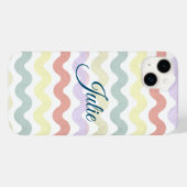 Coque Pour iPhone 14 Plus Coque iphone Coque-Mate (Pastels) (Verso (horizontal))