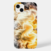 Coque Pour iPhone 14 Plus Coque iphone de fumée et de feu (Verso)