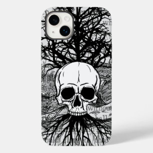 Coque Pour iPhone 14 Plus Coque-Mate coque iphone du crâne et des livres