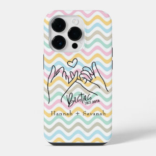 Coque Pour iPhone 14 Plus Coques Iphone 14 Pro Meilleures Amies Colorées