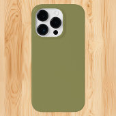Coque Pour iPhone 14 Plus Couleur Tendance - Vert Olive