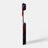 Coque Pour iPhone 14 Plus Crâne cool avec drapeau américain (Côté gauche)
