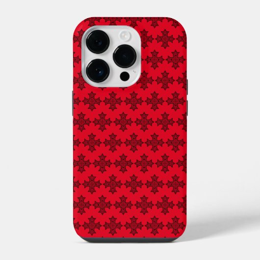 Coque Pour iPhone 14 Plus Croix copte Premium Beaux-Arts (Verso)