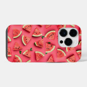 Coque Pour iPhone 14 Plus Cute Watermelon Fruit Pattern Pink iPhone Case (Verso Horizontal)