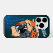 Coque Pour iPhone 14 Plus Cyber Tiger | (Verso Horizontal)