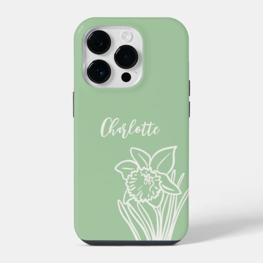 Coque Pour iPhone 14 Plus Daffodique de printemps (Verso)