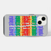 Coque Pour iPhone 14 Plus d'amour (Verso Horizontal)
