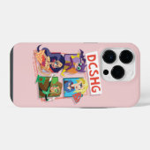 Coque Pour iPhone 14 Plus DC Super Hero Girls Quatuor (Verso Horizontal)