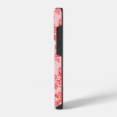 Coque Pour iPhone 14 Plus Dentelle rouge (Côté gauche)