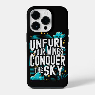 Coque Pour iPhone 14 Plus Déployez vos ailes Conquérez le ciel Inspirant