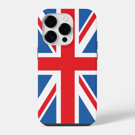 Coque Pour iPhone 14 Plus Dessin du drapeau britannique (Verso)