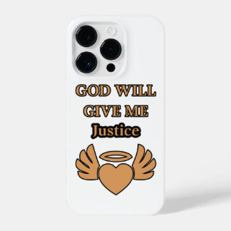 Coque Pour iPhone 14 Plus Dieu me donnera justice