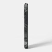 Coque Pour iPhone 14 Plus Diffusion gris Abstraite (Côté gauche)