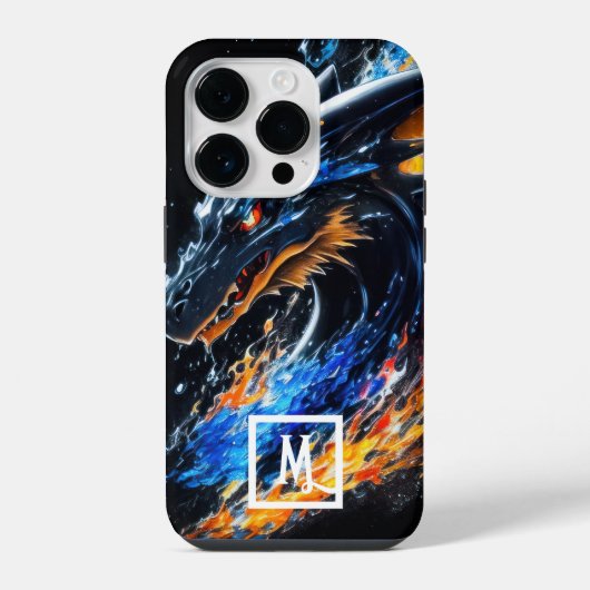 Coque Pour iPhone 14 Plus Dragon (Verso)