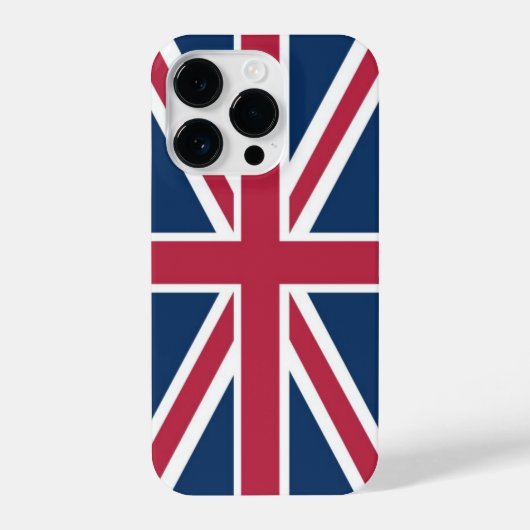Coque Pour iPhone 14 Plus Drapeau britannique (Verso)