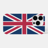 Coque Pour iPhone 14 Plus Drapeau britannique (Verso Horizontal)