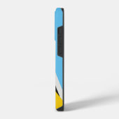 Coque Pour iPhone 14 Plus Drapeau de Sainte-Lucie (Côté gauche)