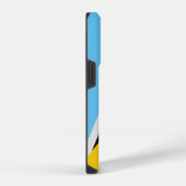 Coque Pour iPhone 14 Plus Drapeau de Sainte-Lucie (Côté droit)