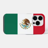 Coque Pour iPhone 14 Plus drapeau du Mexique (Verso Horizontal)