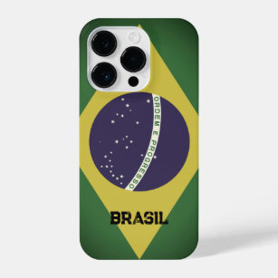 Coque Pour iPhone 14 Plus Drapeau vintage Brésil personnalisé iPhone 14 pro 