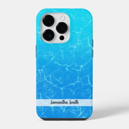 Coque Pour iPhone 14 Plus Eau Tropicale (Verso)