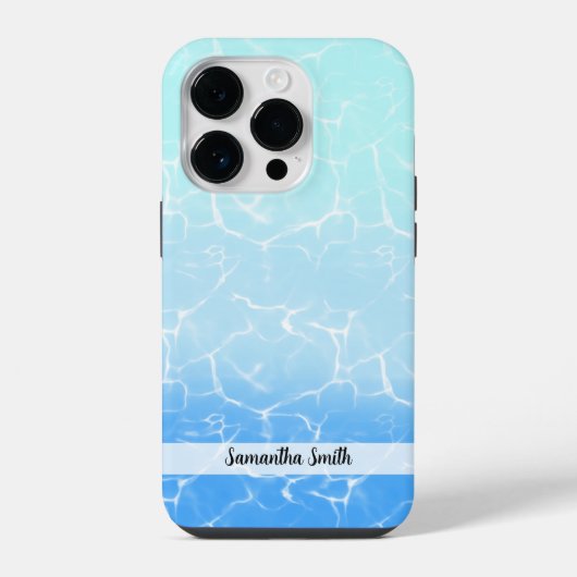 Coque Pour iPhone 14 Plus Eau Tropicale (Verso)