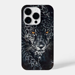 COQUE POUR iPhone 14 PLUS ÉCLAIRAGE LES YEUX LEOPARD AVEC MOTIF DOT