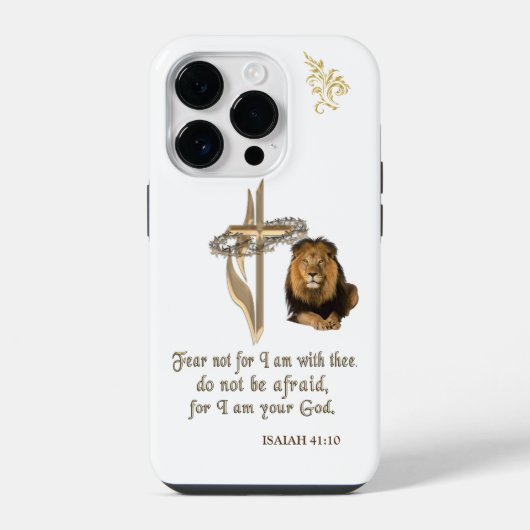 Coque Pour iPhone 14 Plus Écriture chrétienne (Verso)