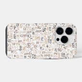 Coque Pour iPhone 14 Plus écriture tamoule (Verso Horizontal)