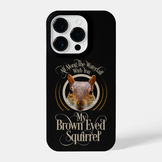 Coque Pour iPhone 14 Plus Écureuil Brown - amusant amoureux des écureuils (Verso)