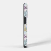 Coque Pour iPhone 14 Plus Elegant Gold Botanical Marble Mongram (Côté droit)