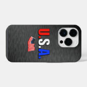 Coque Pour iPhone 14 Plus États-Unis (Verso Horizontal)