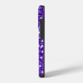 Coque Pour iPhone 14 Plus Étui de téléphone à sequins violets (Côté gauche)
