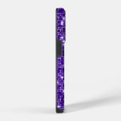 Coque Pour iPhone 14 Plus Étui de téléphone à sequins violets (Côté droit)