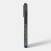 Coque Pour iPhone 14 Plus Étui de téléphone abstrait vert non affecté (Côté gauche)