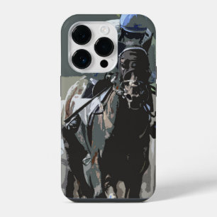 Coque Pour iPhone 14 Plus Étui de téléphone portable avec cheval de course e