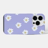 Coque Pour iPhone 14 Plus Étui Fleur Violette Mignonne (Verso Horizontal)