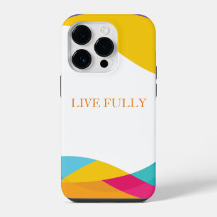 Coque Pour iPhone 14 Plus Étui Géométrique Coloré Personnalisé Iphone