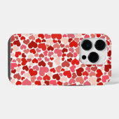 Coque Pour iPhone 14 Plus Étui I-Phone Cœurs. (Verso Horizontal)