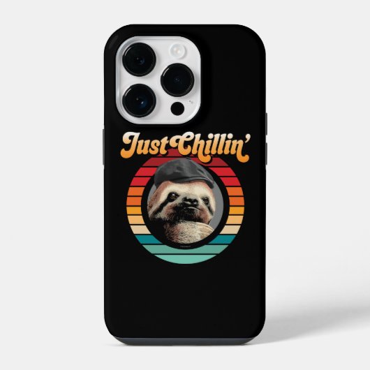 Coque Pour iPhone 14 Plus Étui iPhone Case-Mate Chillin’ Sloth (Verso)