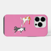 Coque Pour iPhone 14 Plus Étui iPhone Case-Mate Combat de chats (Verso Horizontal)