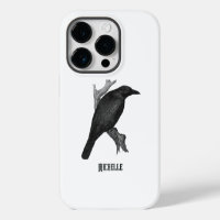 Étui iPhone Case-Mate gothique vintage corbeau noi