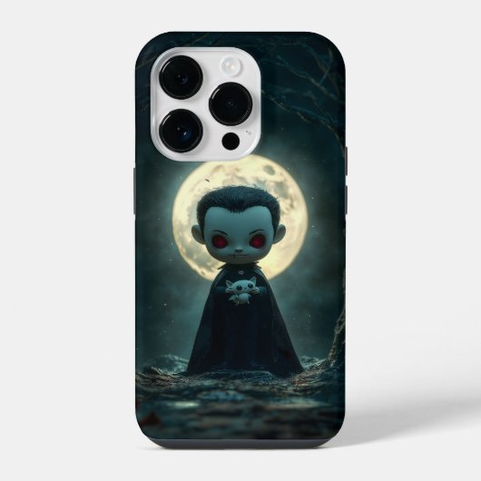 Coque Pour iPhone 14 Plus Étui iPhone Tiny Dracula Halloween (Verso)