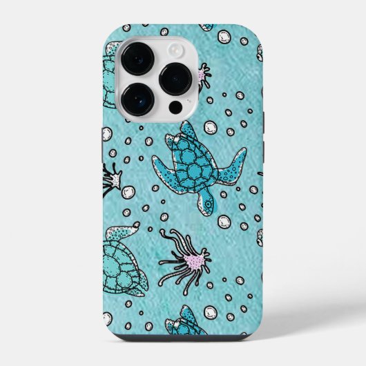 Coque Pour iPhone 14 Plus Étui iPHONE Tortue de mer (Verso)