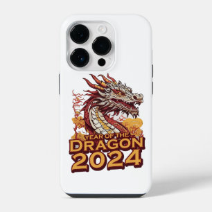 Coque Pour iPhone 14 Plus Étui pour iPhone 14 année du dragon 2024, Dragon