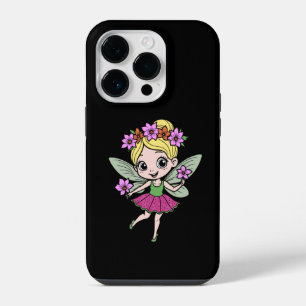 Coque Pour iPhone 14 Plus Étui pour iPhone 14 Pro Fée Fleur de Pastèque