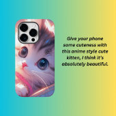 Coque Pour iPhone 14 Plus Étui pour iPhone / iPad de chaton mignon